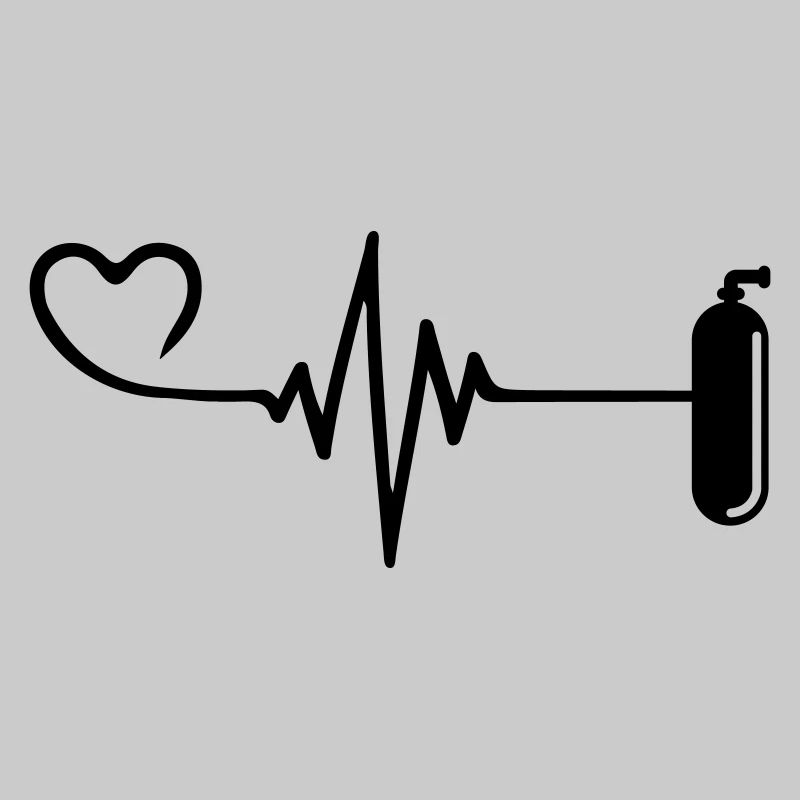 Oxygen Diving Pulse Heart
