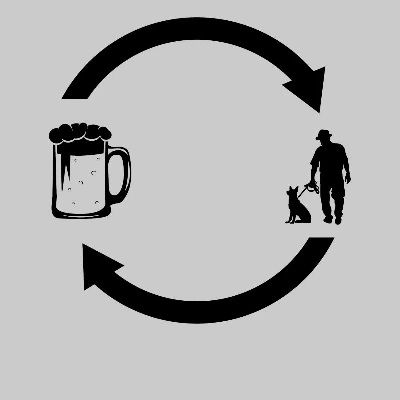 Bier loading Pfeile und Hund 1 -