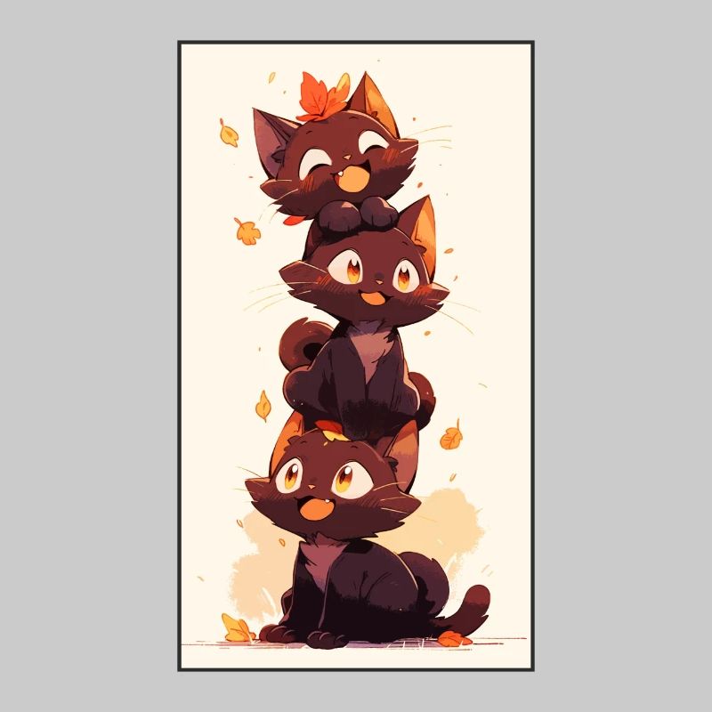 Une bande de chatons mignons