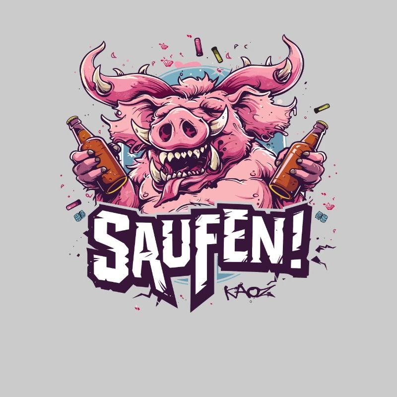 Drinking Party Pig, Weekend Drinking