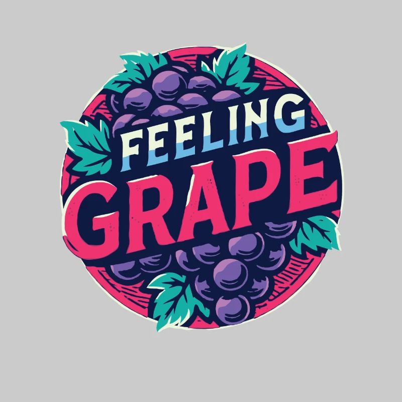 Feeling Grape Pun Winemaker Chemise à vin
