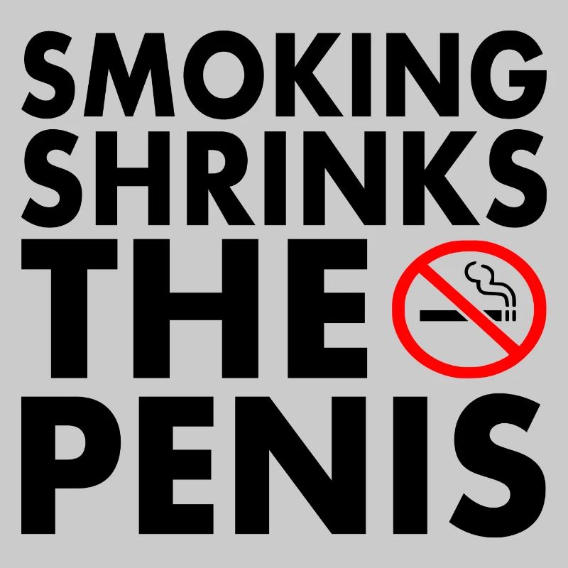 Smoking shrinks the penis