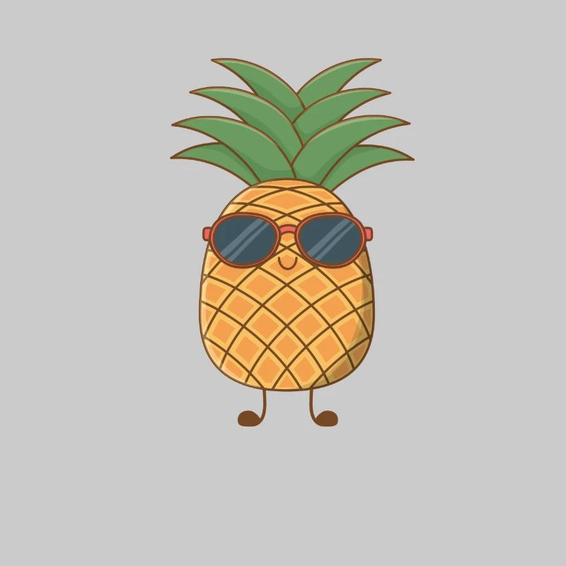 Cool pineapple summer sun beach beach summer