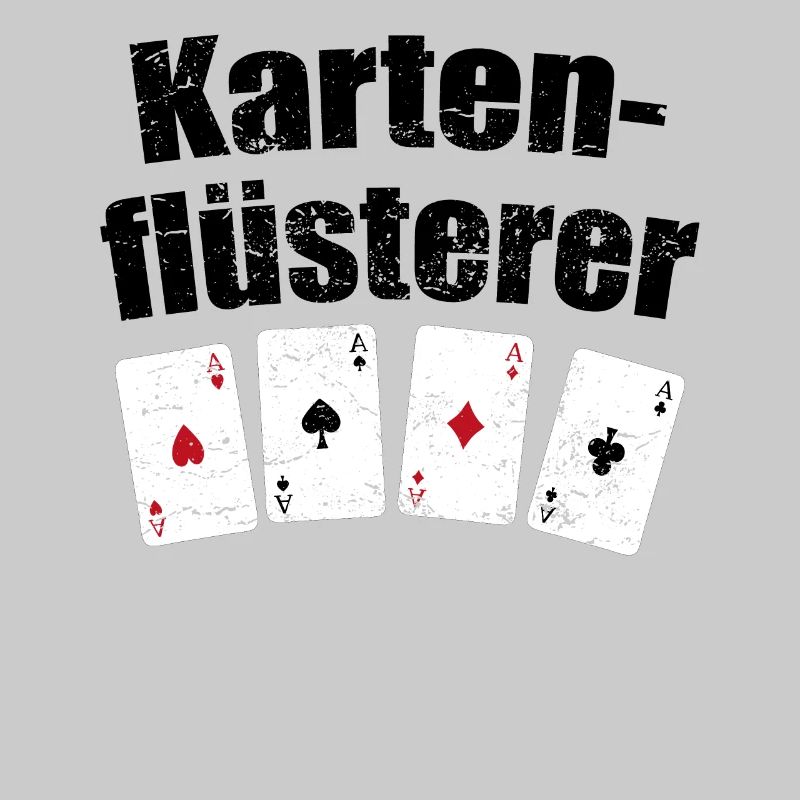 Kartenflüsterer Ass Spielkarten Karten Geschenk