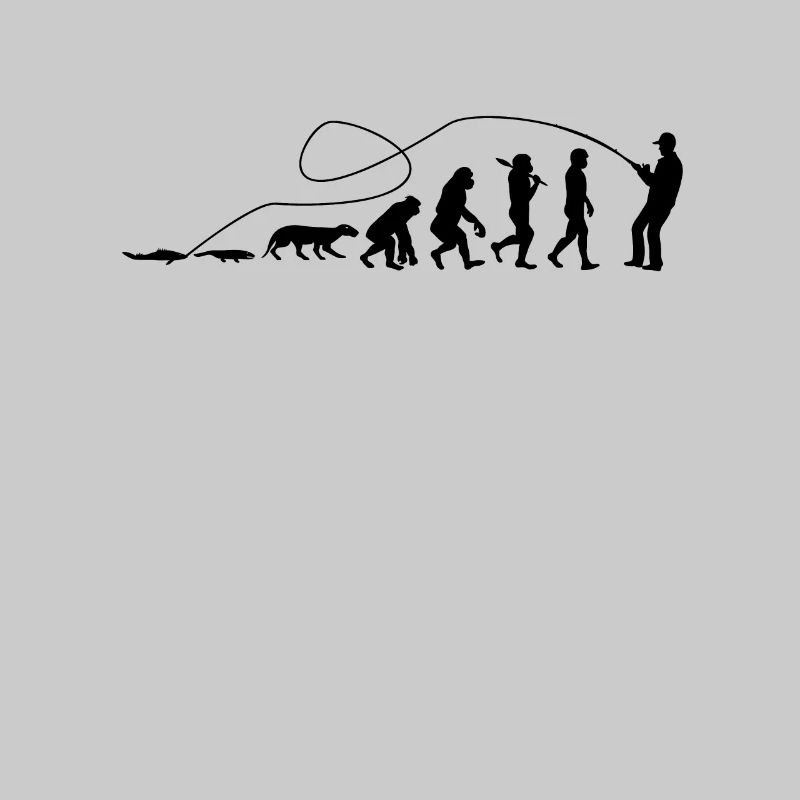 T-shirt Evolution Angler