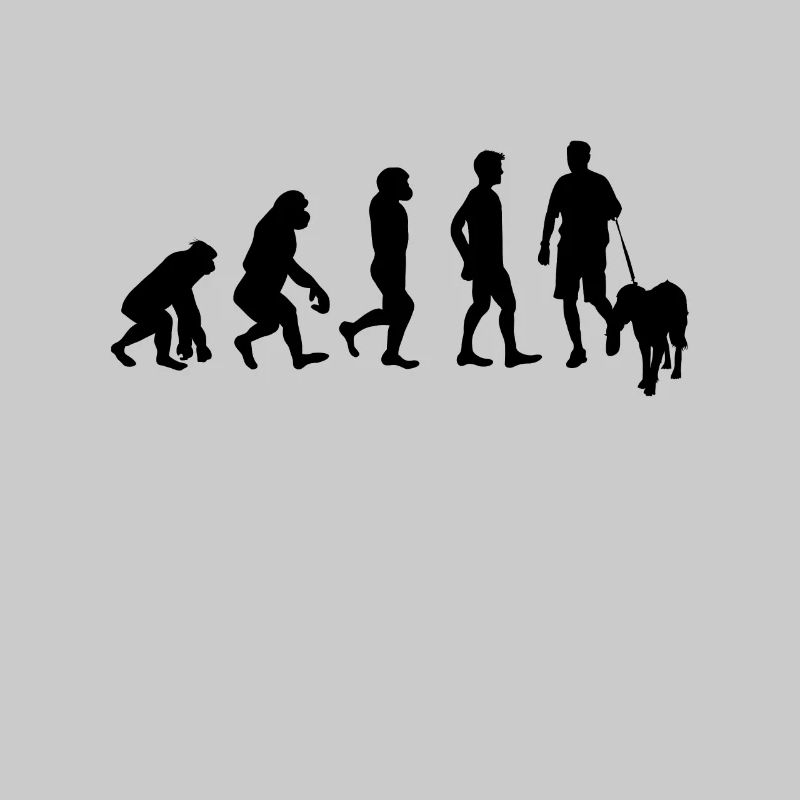 Hundehalter Hund Evolution