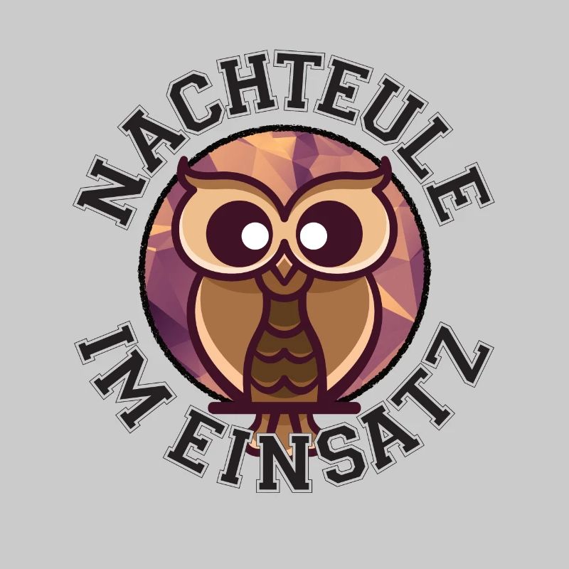 Nachteule im Einsatz Nachtdienst Eule