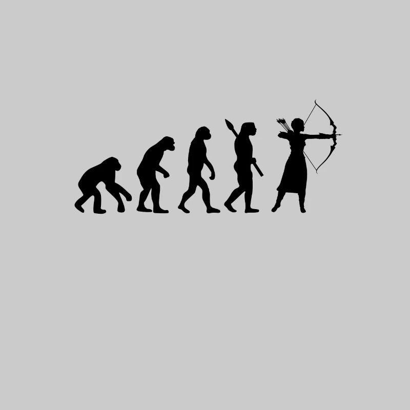 Evolution Sagittaire Tir à l'arc arc et flèche