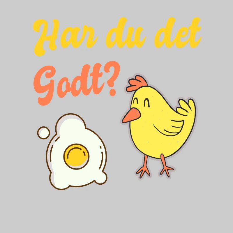 Chick fragt das Ei: Geht es dir gut?