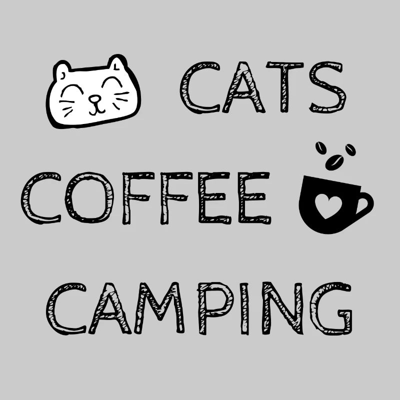 Chats. Café. Camping