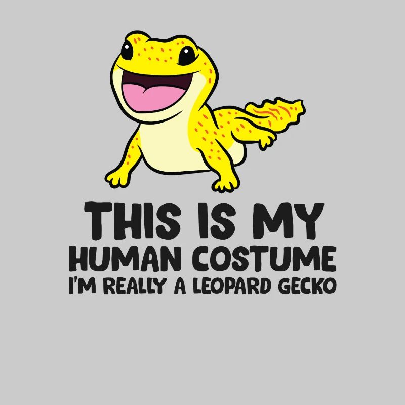 Leopard Gecko Costume I’m Really A Leopard Gecko