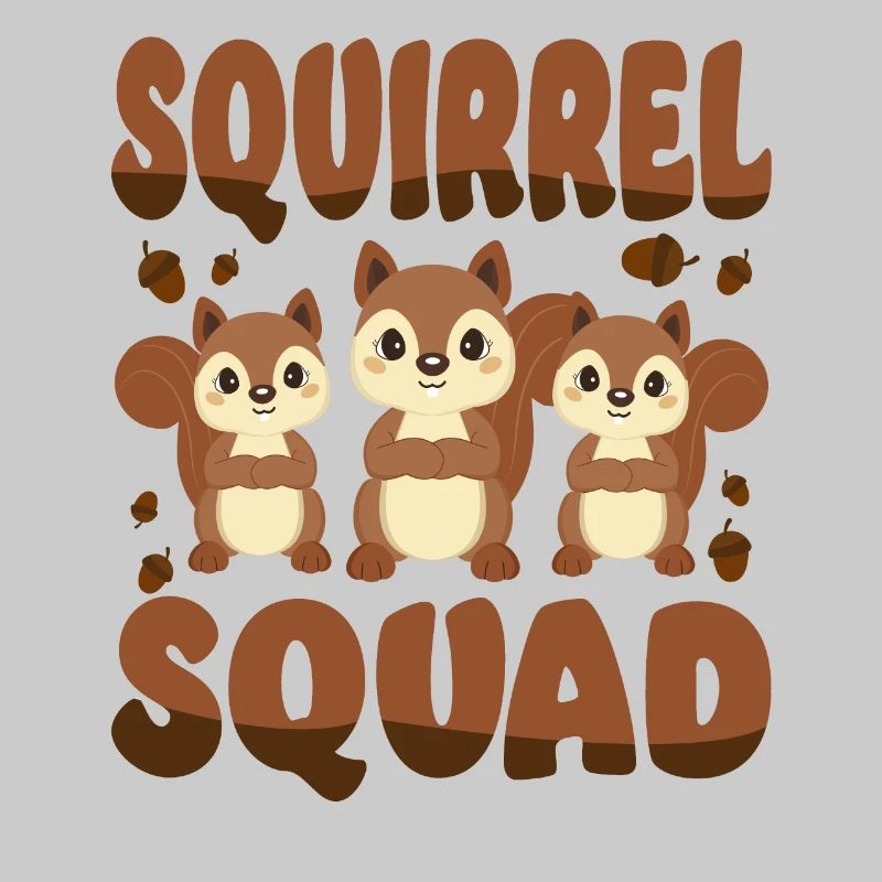 Squirrel Acorn Squirrel Squad