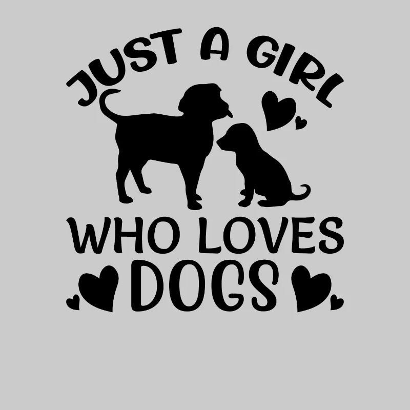 NUR EIN MÄDCHEN, DAS HUNDE LIEBT