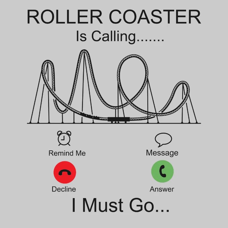 Roller Coaster Phone Display
