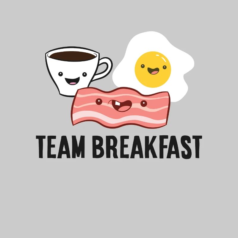 Speck-Eier-Kaffee-Team-Frühstück