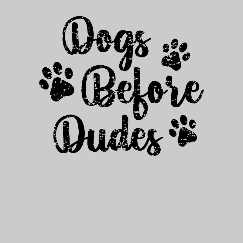 Chiens devant des mecs