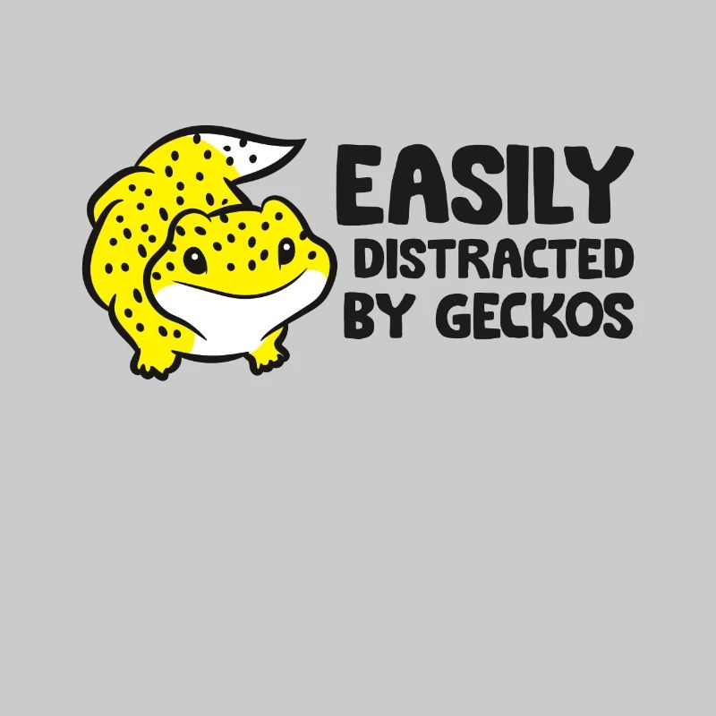 Easily Distracted By Geckos Leopard Gecko Crested