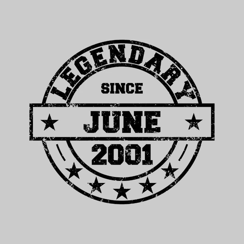 Legendary since Juni 2001 - Geburtstag