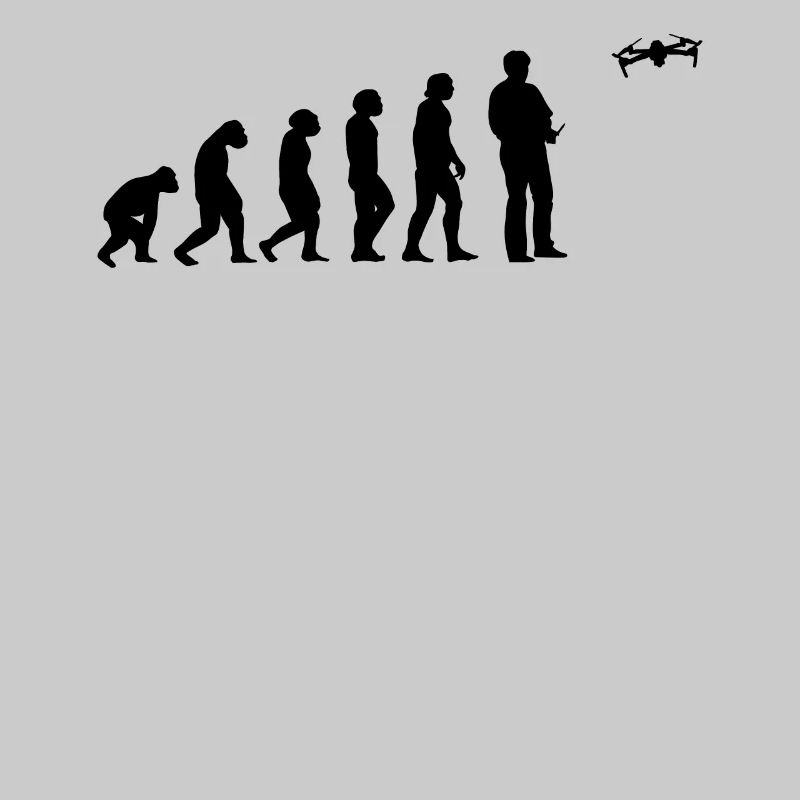 Drone Pilot Evolution Funny Drone Evolution