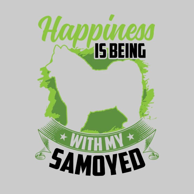 Samoyed is happy to be Samoyedenspitz