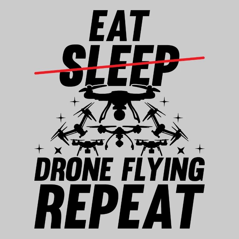 Drone - Manger dormir Drone volant répéter - Funny Dron