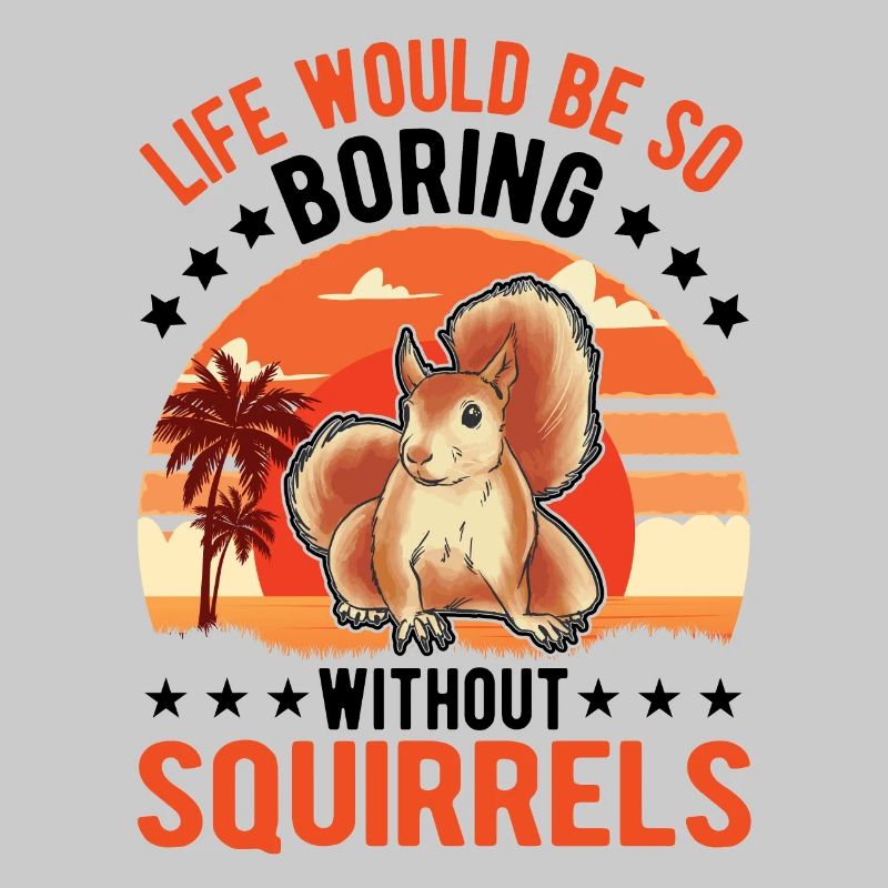 Squirrel Gift Squirrel Grey Squirrel