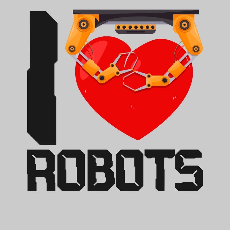Robot Robotics Engineer Heart I