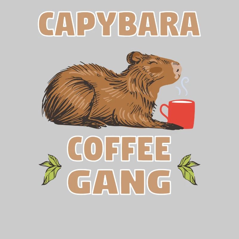 Cappybara Capybara Coffee Capybara Fans