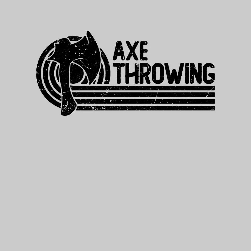 Axe Throwing Retro Double Ax Bullseye Axe Thrower