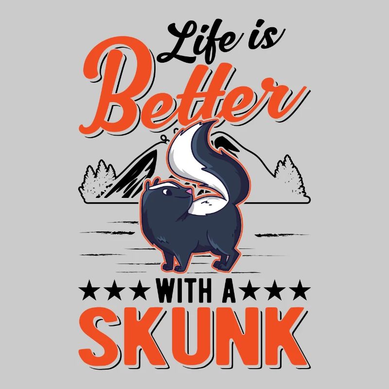 Life is better with skunks