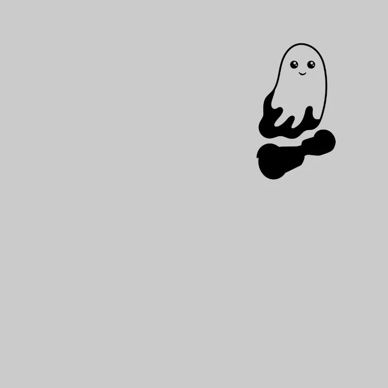 Ghost Hoverboard Funny Halloween Hoverboard Ghost
