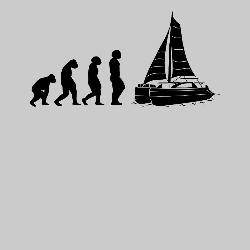 Catamaran-Boot Segelboot Segeln Segler Evolution