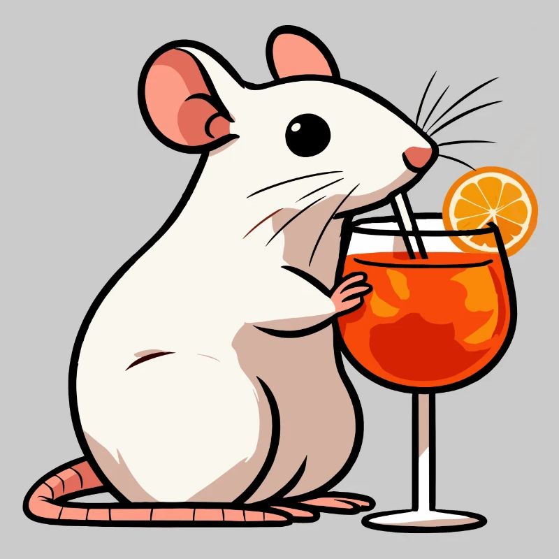 White Rat Aperitif Aperoli Spritz Campari Drink