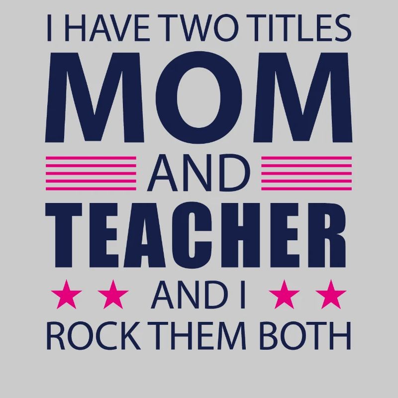 Lehrerin Mama Geschenk Mutter Lehrerin Spruch