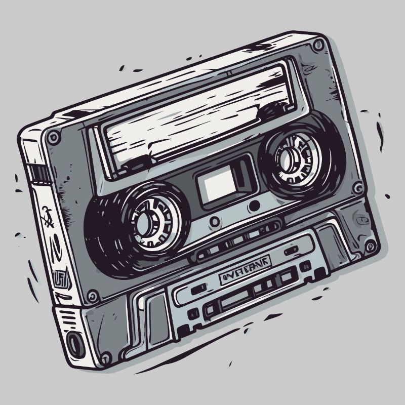 Ancienne cassette compacte