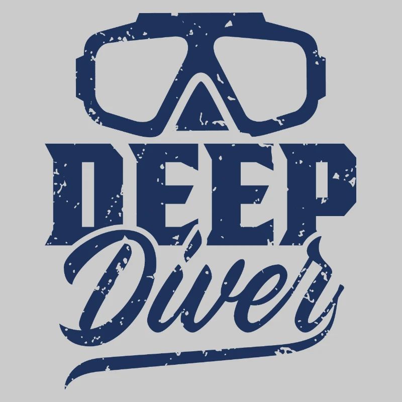 Deep diver Deep diving diver