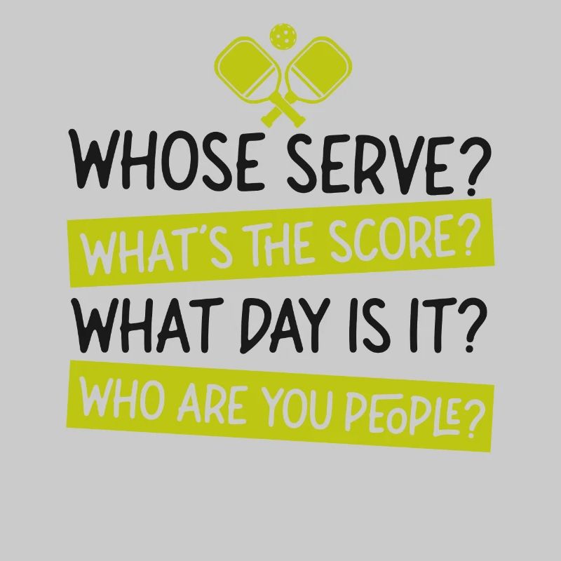 Pickleball Whose Serve? What's The