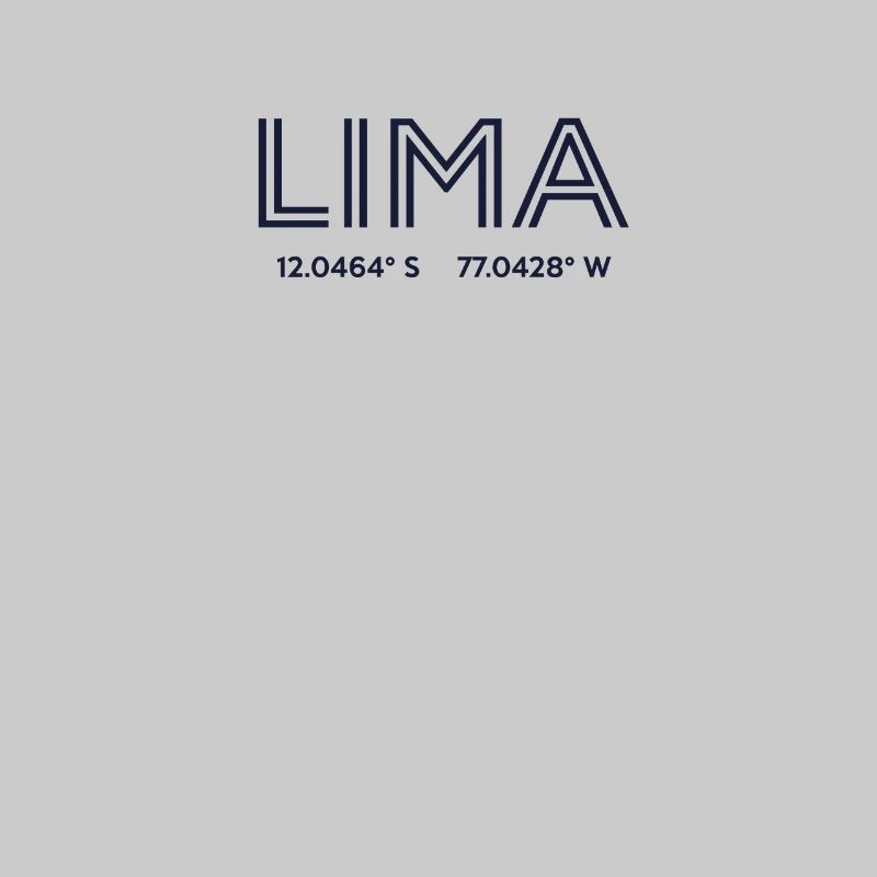Peru City Coordinates - Lima