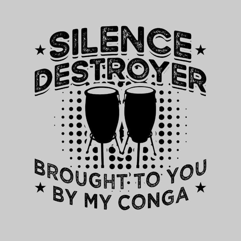 Silence Destroyer Brought Percussion Conga Player