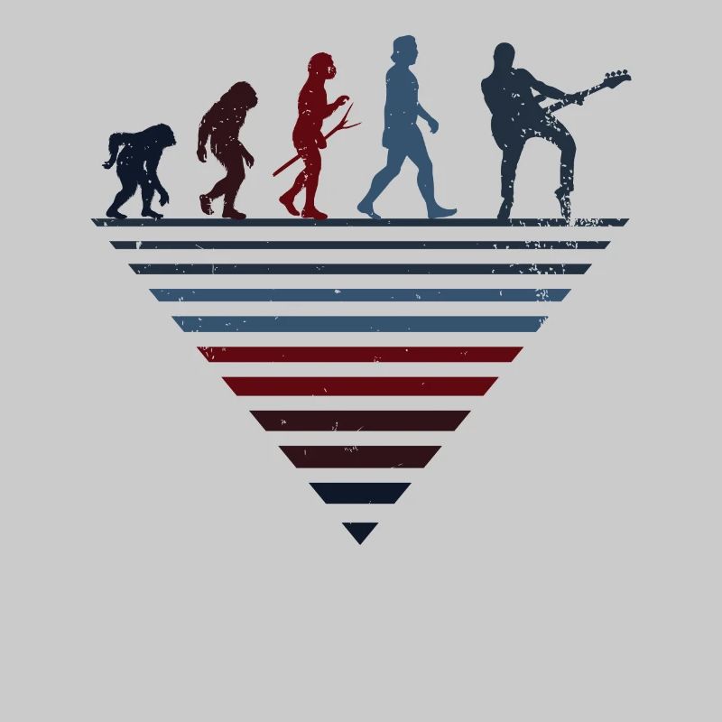 Human Evolution - Guitare basse vintage