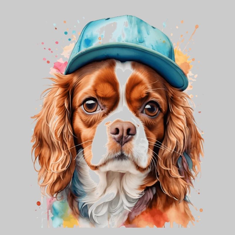 Cavalier King Charles Spaniel Snapback Cap Chien