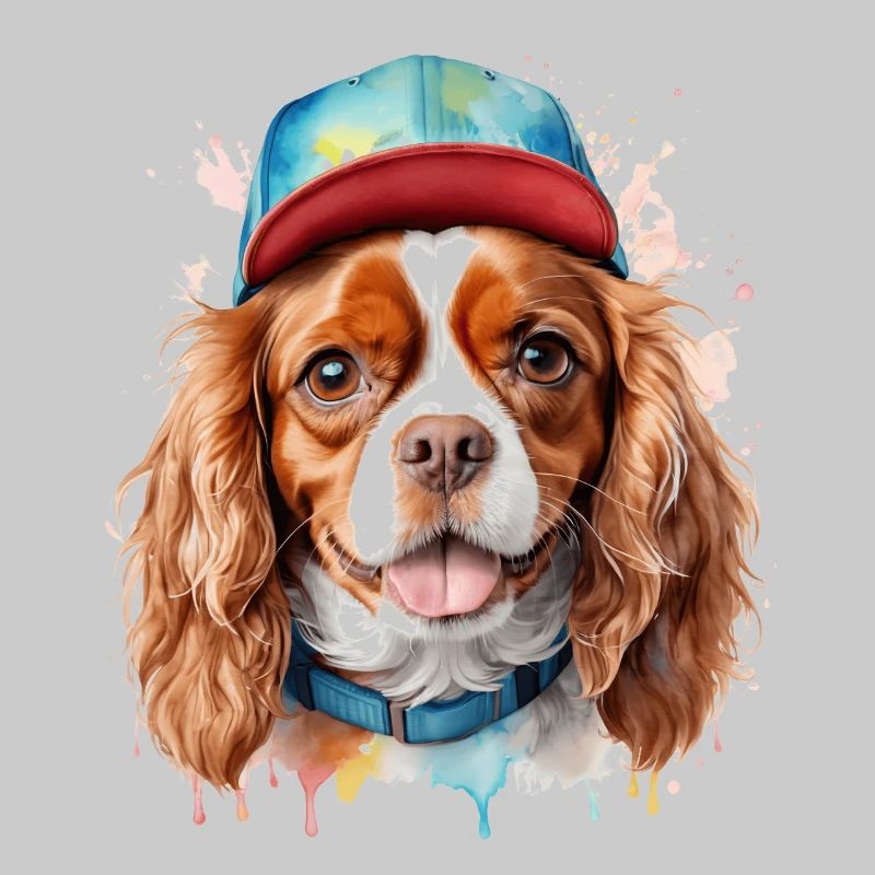 Cavalier King Charles Spaniel Snapback Cap Chien