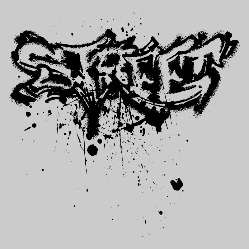 Graffiti-Straße