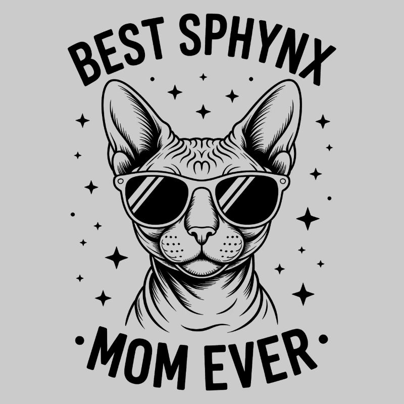Chat Sphynx Disant Drôle Chat Sphynx Cadeau