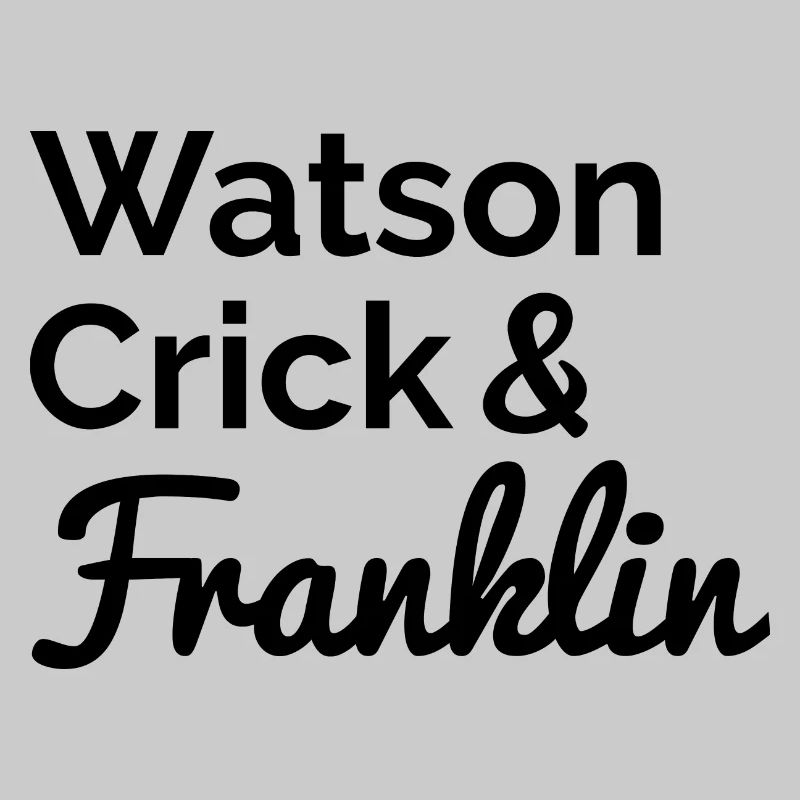 Watson Crick Franklin ADN ADN Science Découverte