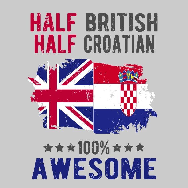 Half British Half Croat