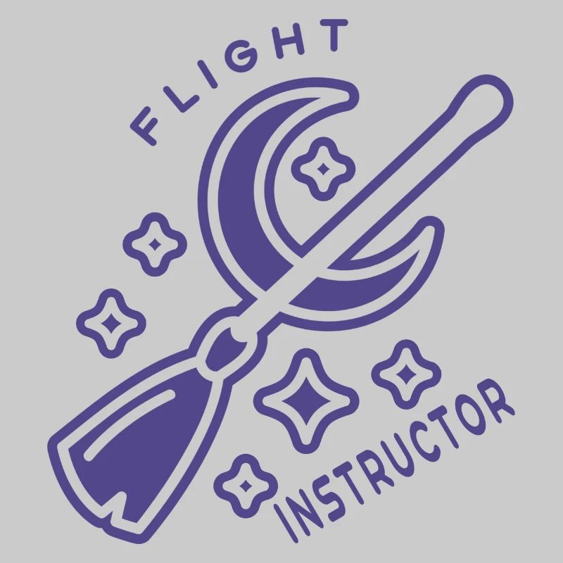 Halloween Witch Flight Instructor