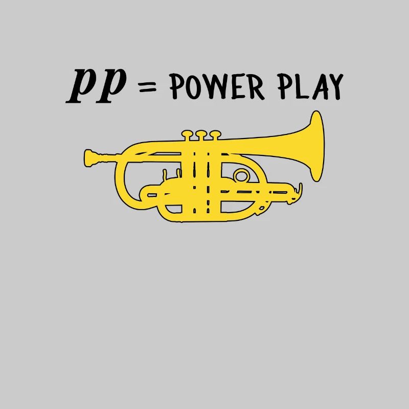Cornet gift, pp - power play funny pianissimo