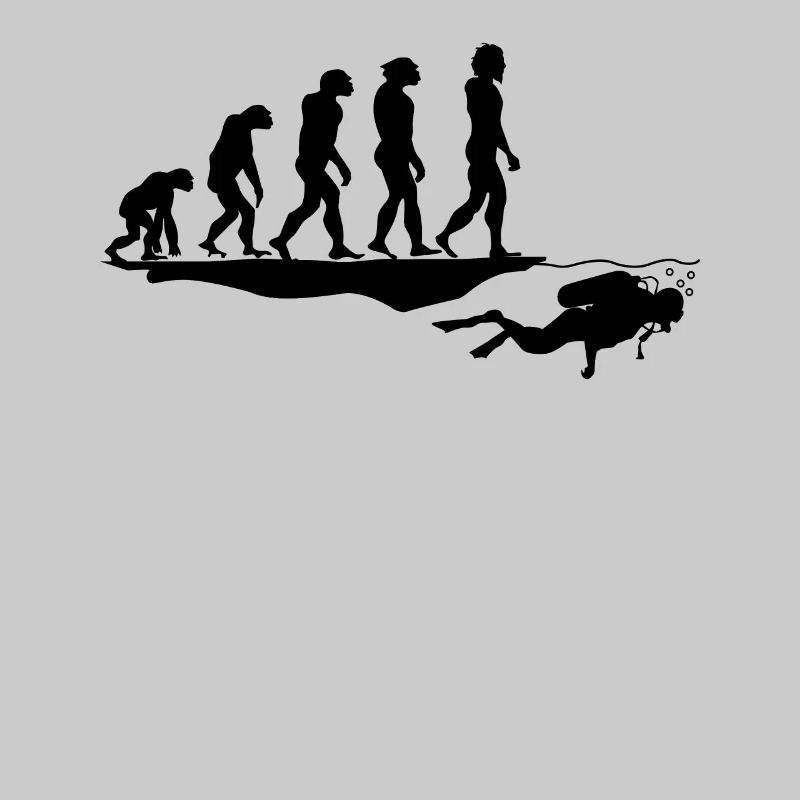 Divers dive evolution
