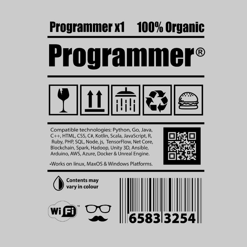 Programmeur programmeur cadeau de développeur de caféine